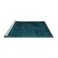 thumbnail image 2 of Ahgly Company Machine Washable Indoor Rectangle Persian Turquoise Blue Traditional Area Rugs, 3' x 5', 2 of 4