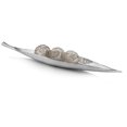 thumbnail image 2 of Modern Day Accents 8676 Alum Long Leaf Tray, 2 of 2