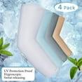 thumbnail image 2 of 4PCS Cooling Shawl Arm Sleeves with Finger Hole Anti UV Arm Covers for Women Man, 2 of 8