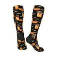 thumbnail image 4 of Fotbe Bee and Honey print Women's Men's Novelty Crew Socks Cotton Socks Knee High Socks for Walking,Running,Nurses,Pregnancy, 4 of 9
