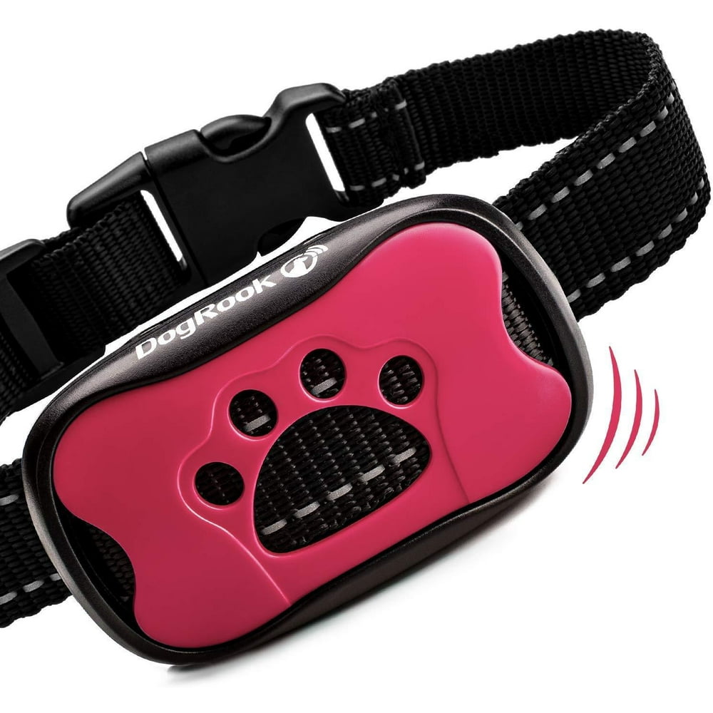DogRook Rechargeable Bark Collar Humane, No Shock Training Collar Action Without Remote