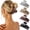 Black+Gray+Khaki+Coffee, variant on 4Pcs Large Acrylic Clips - Big Non-Slip Banana Barrettes for Thick Hair, Strong Hold Jaw Clips for Women Girls