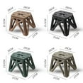 thumbnail image 4 of Sturdy Outdoor Folding Stool: Lightweight, High Load Capacity & Versatile Use! Grey, 4 of 9