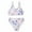 3 # White, variant on REORIAFEE Swimsuits for Teen Girls Modest Age 8-14 Years Ruched Solid Color Beachwear Drawstring Swimwear Wide Strap Bathing Suits High Waist Quick Dry 2024 Fashion Clothing