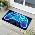 thumbnail image 6 of Gaming Controller Area Rug for Living Rooms andBedrooms Polyester Floor Mat with Gamepad Design Soft Stain Non- Decorative Carpet for Home Game Room and Streaming Setup, 40 cmx60 cm, Color A, 6 of 8