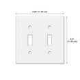 thumbnail image 2 of WIRESTER 2-Gang Toggle Wall Plate/Switch Plate Cover, Sunflowers Flowers, 2 of 6