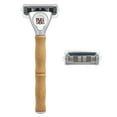 thumbnail image 2 of Bulldog Skincare For Men, Original Bamboo Razor, 1 Razor, 2 Cartridges Pack of 3, 2 of 3