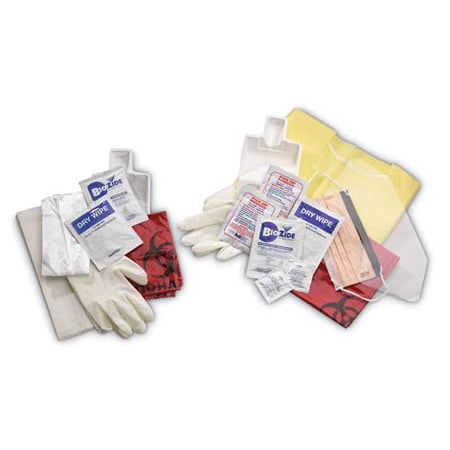 - 3ZDV8 Biohazard PPE Kit, Biohazard Bag
