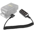 thumbnail image 4 of Cable divisor de toma D de 1 a 4 tomas para cámara de alimentación de fotografía (cable divisor con resorte en espiral), 4 of 12