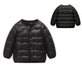 thumbnail image 2 of KAUOD Toddler Quilted Down Jackets Lightweight Warm Winter Outwear Baby Girls Snap Buttons Puffer Coats Padded Outwear, 2 of 8