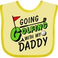 thumbnail image 3 of Inktastic Going Golfing with My Daddy- Kids Golf Boys or Girls Baby Bib, 3 of 4