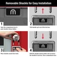 thumbnail image 4 of Caja de llaves Master Lock 5424EC negra con capacidad para 6 llaves, 4 of 9
