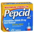 thumbnail image 1 of Pepcid Ac, reductor de ácido de máxima potencia, 50 comprimi, 1 of 1