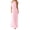Pink, variant on Kvture Women Summer Halter Neck Maxi Dress Flowy Ruffle Tiered Sleeveless Sundress Boho Backless Spaghetti Strap Long Dress Beige