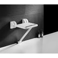 thumbnail image 2 of Taburete plegable para baño montado en la pared 330 libras con peso antideslizante Asiento de MABOTO Taburete plegable, 2 of 7
