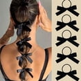 thumbnail image 5 of Hzzsbu 10Pcs Women's Bow Hair Tie, Fashionable Ponytail Holder Cute Hair Ropes Suitable for Daily Use Hair Accessories, 5 of 7