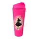thumbnail image 1 of Termo de plástico color fucsia, princesas de disney , mide 23 cm de alto por 10 cm de ancho de 710 mililitros, 1 of 4