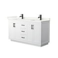 thumbnail image 5 of Wyndham Collection WCF292960DGDGTUNSMXX Miranda 60" Free Standing Double Basin Vanity Set, 5 of 7