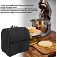 thumbnail image 2 of BRILLAR Tapa de licuadora de 1 pieza-cubierta antipolvo para alimentos de cocina con asa y bolsillo adicional para cubierta protectora de batidora de pie, 2 of 5