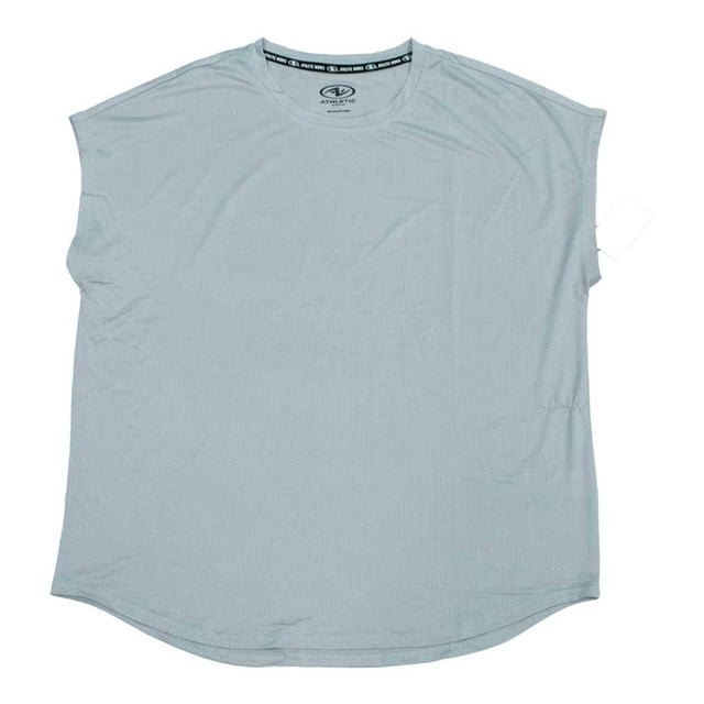 Playera Athletic Works para Caballero Sin Mangas Gris Talla G