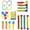 G, variant on Clerance Under $1 PEONAVET Swimming Pool Diving Toys, Swimming Pool Sinking Toys Set for Kids Underwater Swimming Diving Training Toy Summer Pool Party Favors