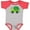 Heather and Red, variant on Inktastic Irish St Patricks Day Fire Truck Boys or Girls Baby Bodysuit