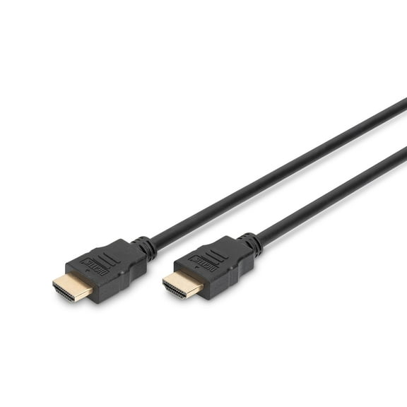 Digitus 10.0m Type A Male to Type A Male HDMI High Speed with Ethernet Connection Cable - Black