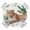 Green Brown, variant on Tropical Leopard Parrot Round Tablecloth for 45-54 Inch Tables,Fitted Table Cover with Elastic Edge,Watercolor Summer Palm Leaf Waterproof Outdoor Table Cloth Protector for Patio Garden Dinner Picnic