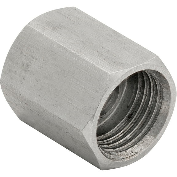 4LIFETIMELINES Stainless Steel Brake Line Union, 5/16 (1/2-20 Inverted), Bag of 10