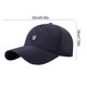 thumbnail image 5 of Gorra de béisbol de secado rápido con protección solar UPF, hebilla trasera ajustable y malla transpirable para actividades al aire libre., 5 of 8