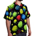 thumbnail image 2 of Tennis Men's Short Sleeve Poplin Shirt, Casual Printed Button Down, Summer Beach Hawaiian Shirts, Unisex, 2 of 6
