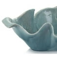 thumbnail image 3 of Aegean Sea Blue Bowl - Coastal Elegance, Artisan Craftsmanship - Large Decorative Centerpiece - 8.5"H X 26"W X 15.5"D, 3 of 6