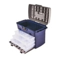 thumbnail image 2 of Caja de aparejos para equipo de pesca, estuche organizador ajustable, desmontable, de gran capacidad, fácil de transportar, para accesorios de pesca e, 2 of 8