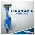 thumbnail image 6 of Gillette Mach3 Men’s Disposable Razors, 3 Count, Blue, 6 of 7
