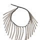 thumbnail image 1 of Cinturón de cuero vanguardista compatible con jeans y faldas, perfecto para atuendos de moda. Cadena de cintura con borlas vintage para mujer, 1 of 5