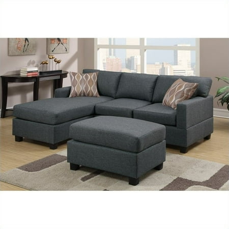 Small Spaces Configurable Sectional Sofa, Multiple Colors