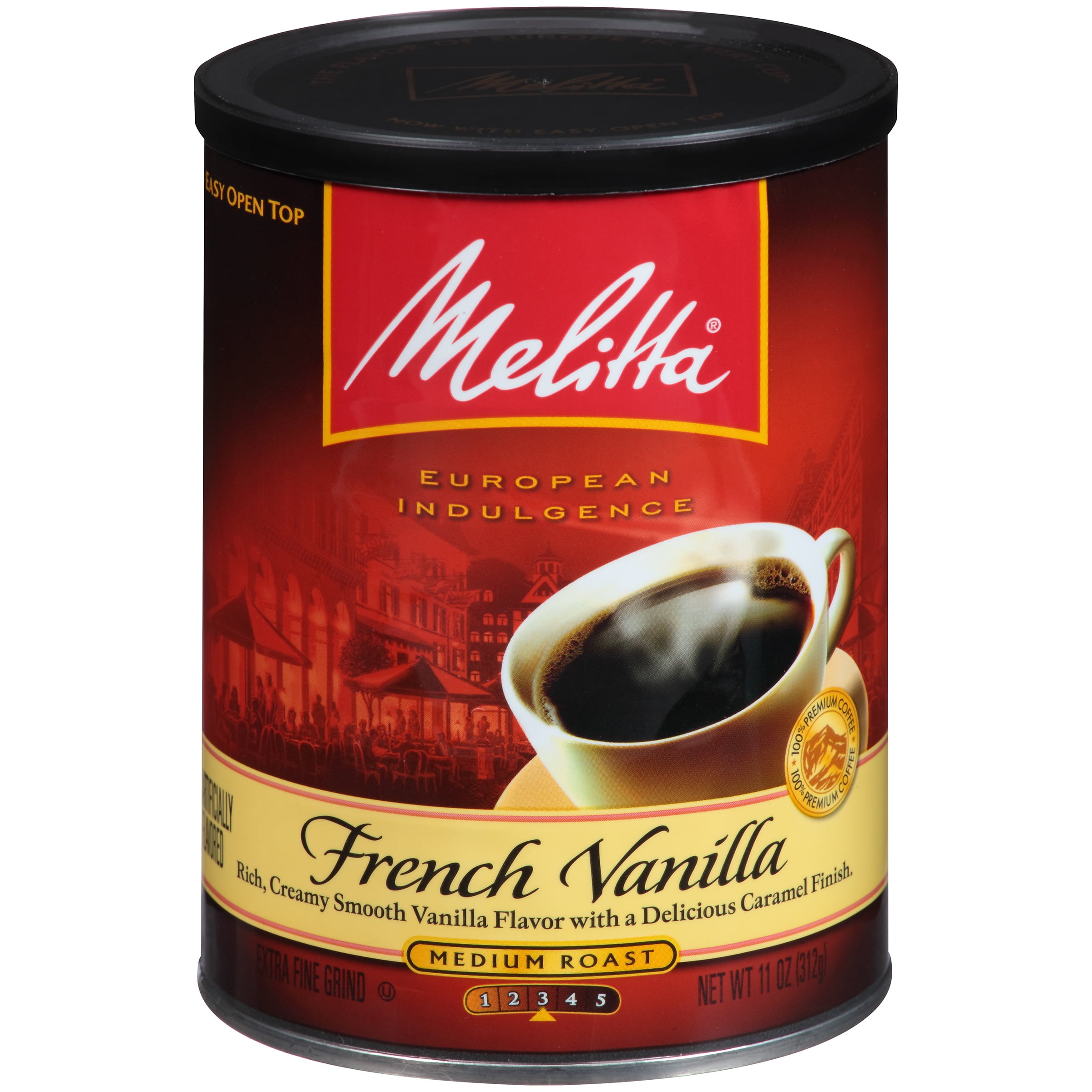 MelittaÂ® French Vanilla Medium Roast Ground Coffee 11 oz