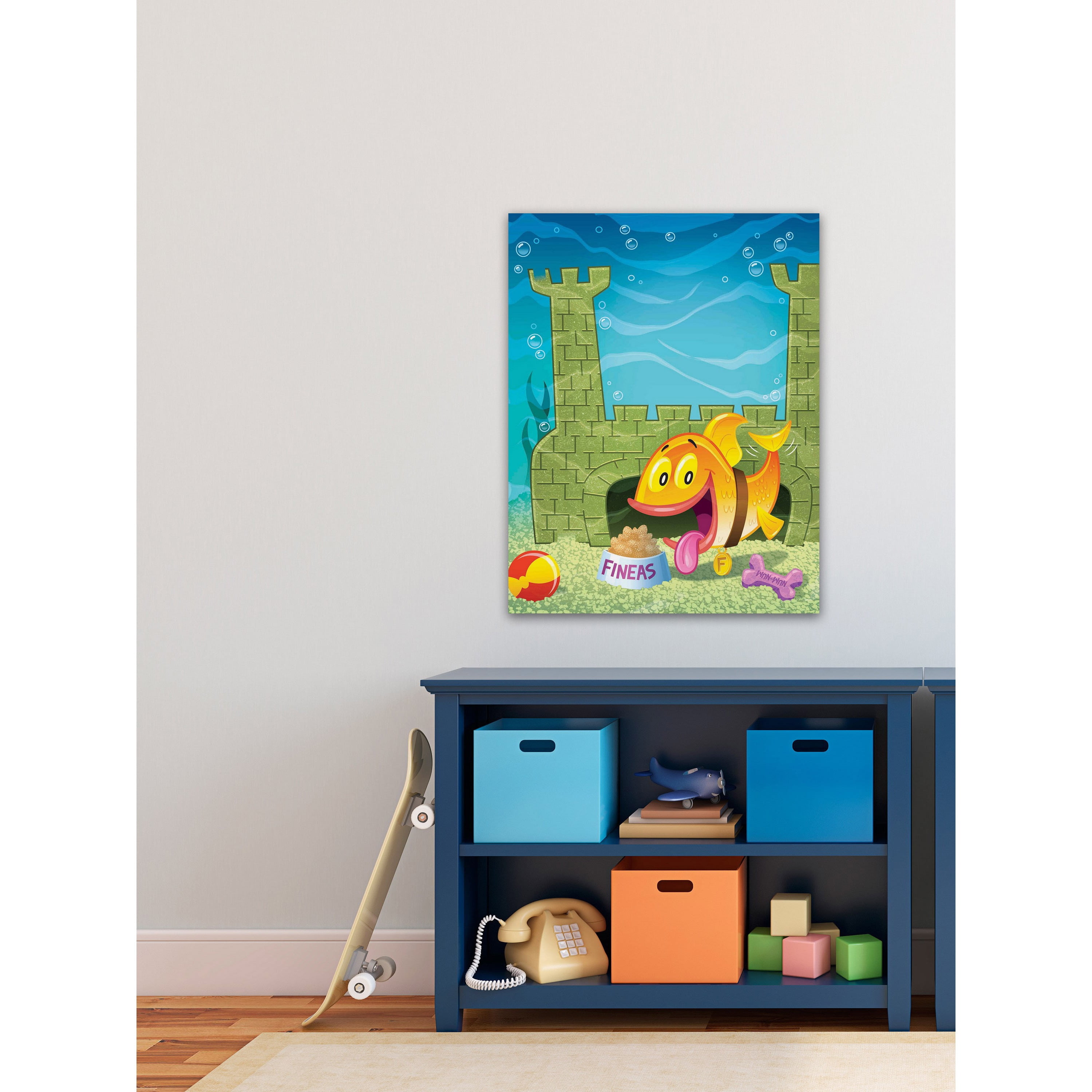 Marmont Hill "Fineas" by Curtis Painting Print on Canvas