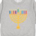 thumbnail image 3 of Inktastic Hanukkah Menorah Candles Toddler Sweatshirt, 3 of 4