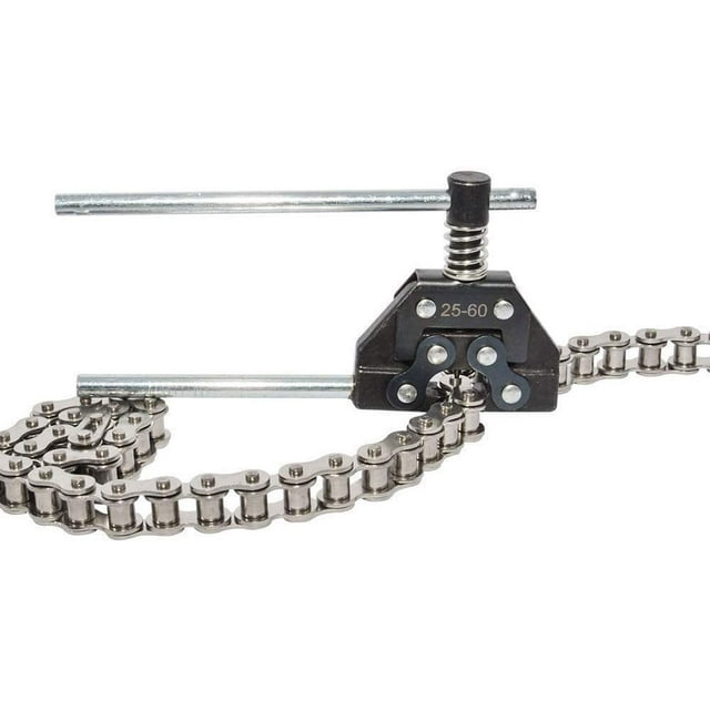 AZSSMUK Herramienta separadora de cadena de rodillos para tamaño #25#35#41#40#50#60 415H 428H 520 530 Reemplazo de cadenas de karts de bicicleta de motocicleta