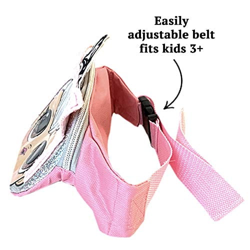 LOL Doll Fanny Pack for Girls with Adjustable Belt Pink Fits All Sizes