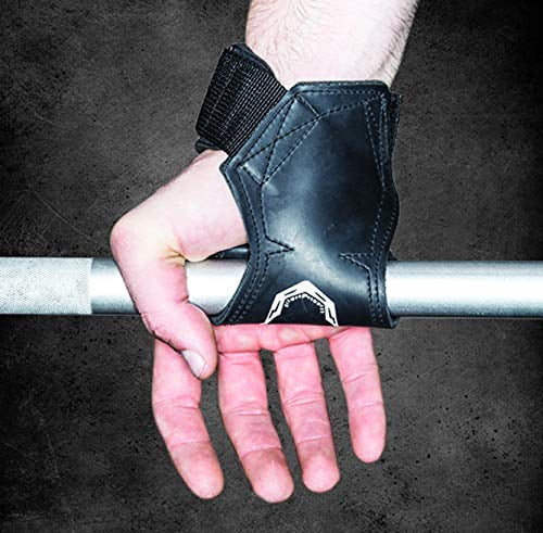 JerkFit Death Grips, Ultra Premium Lifting Straps for Dead Lifts, Pull-UPs, and Heavy Shrugs-M (Pair)