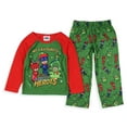 thumbnail image 2 of PJ Masks Toddler Boys' Gekko Catboy Owlette My Favorite Christmas Heroes Pajama Set, 2 of 7