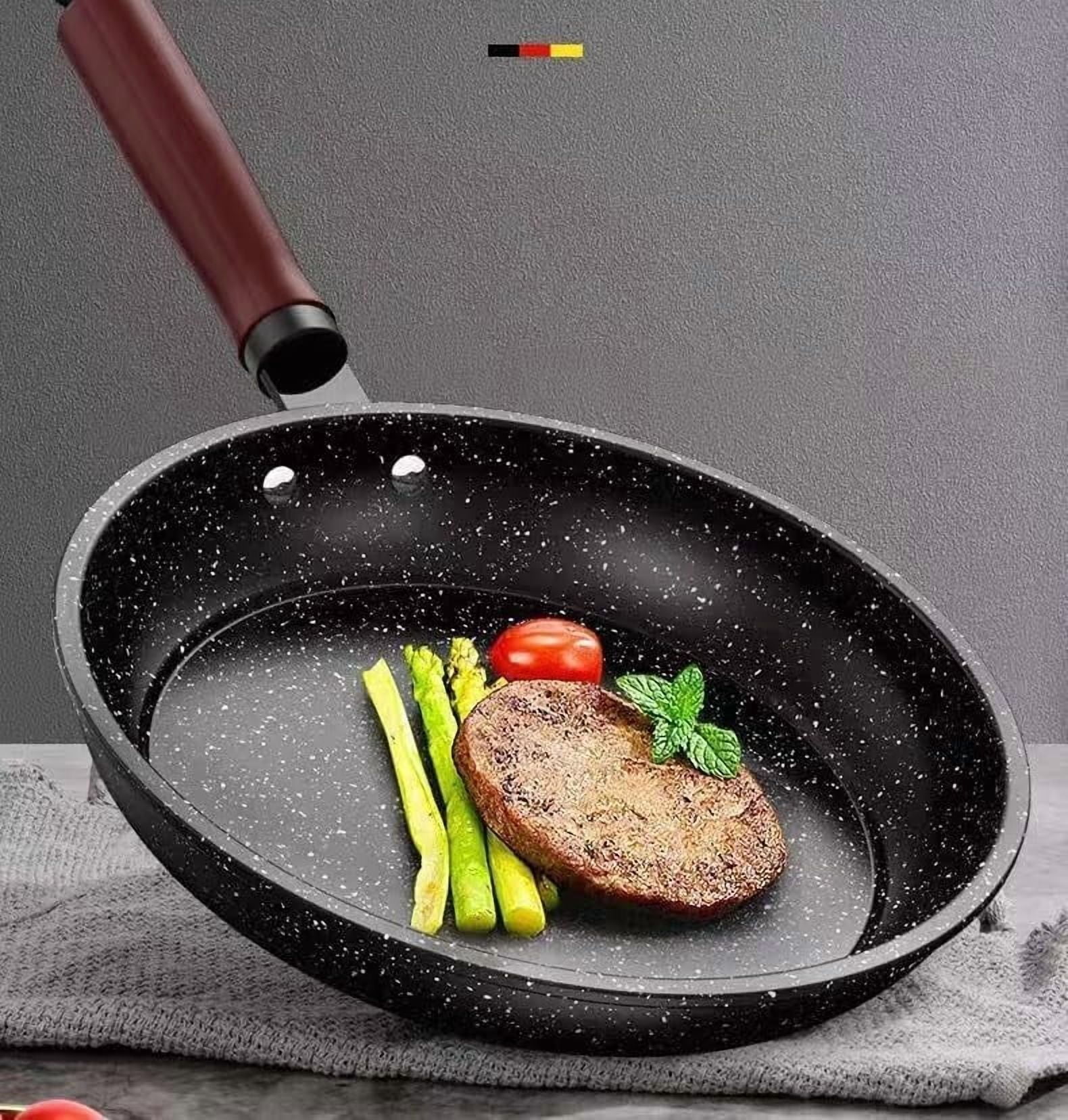 ZLF Nonstick Frying Pan Skillet, Non Stick Granite Fry Pan (10 inch)