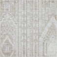 thumbnail image 2 of Rugs.com Oregon Collection Rug – 8 Ft Square Ivory Low-Pile Rug Perfect For Living Rooms, Kitchens, Entryways, 2 of 9