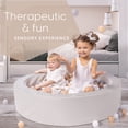 thumbnail image 4 of Milliard Ball Pit / Professional Quality / for Toddlers and Baby (Grey and White), 4 of 8