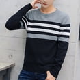 thumbnail image 2 of Manteau Chandail pour Hommes Col Rond Chandail Décontracté Chaud Tricot d'Hiver Doux Confortable Élégant, 2 of 6