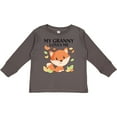 thumbnail image 3 of Inktastic My Granny Loves Me- Little Fox Boys or Girls Long Sleeve Toddler T-Shirt, 3 of 5