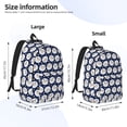 thumbnail image 4 of Easygd Cute Sheep With Star Canvas Backpack: Stylish, Lightweight, and Versatile with Large Capacity and Adjustable Straps –, 4 of 7