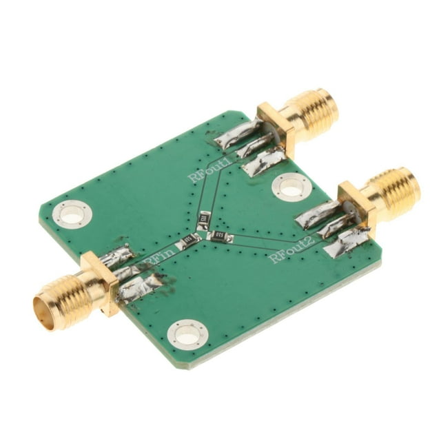 Divisor de potencia profesional SMA DC 1 a 2 Combinador Módulo electrónico SMA Divisor de potencia de reencia de microondas Macarena RF Splitter Power